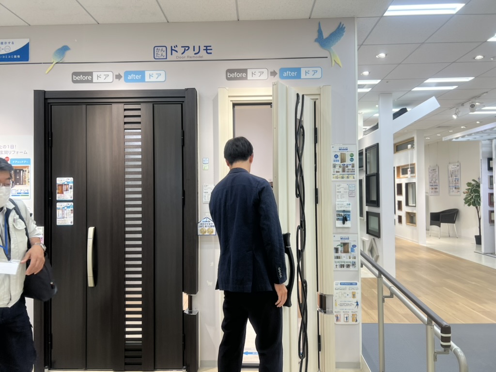 ドアリモ商品展示