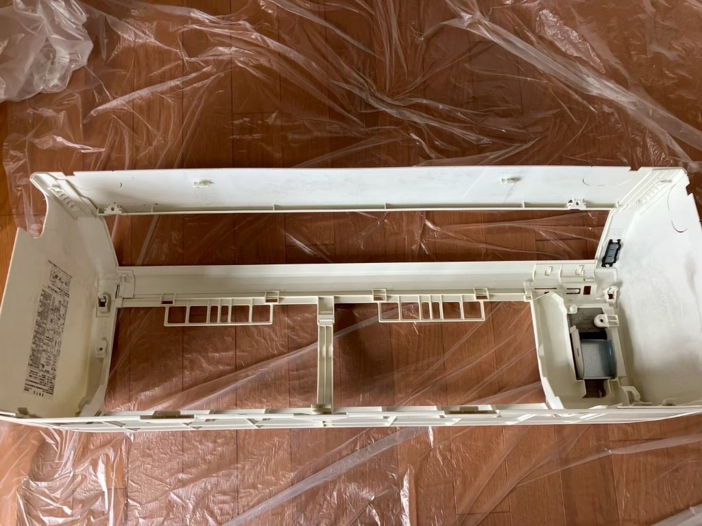 【マンション】エアコン分解洗浄・パナソニック エオリア（2台）の内部汚れを徹底除去の施工後写真6