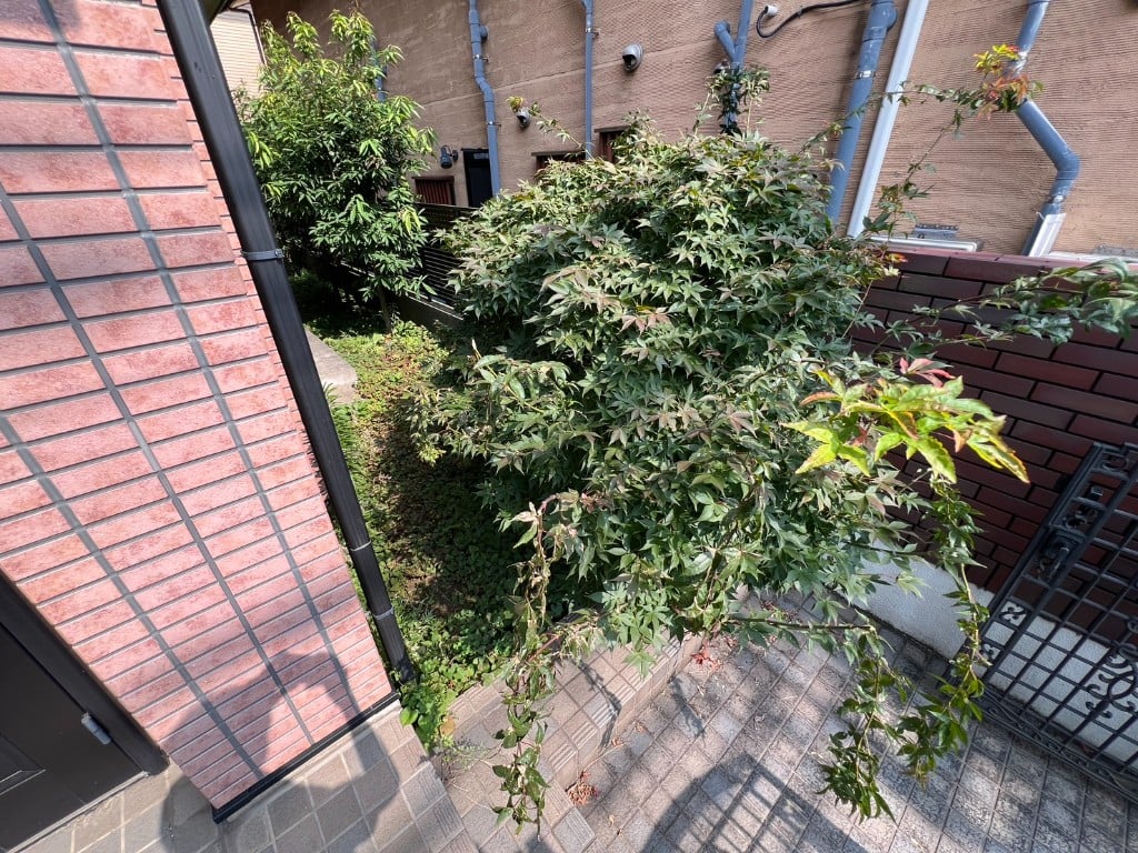 【大田区久が原】雑草除去と防草シート設置の施工前写真3
