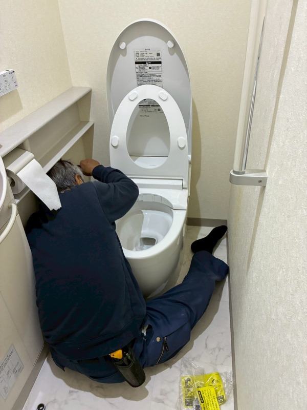 水まわり設備の施工イメージ