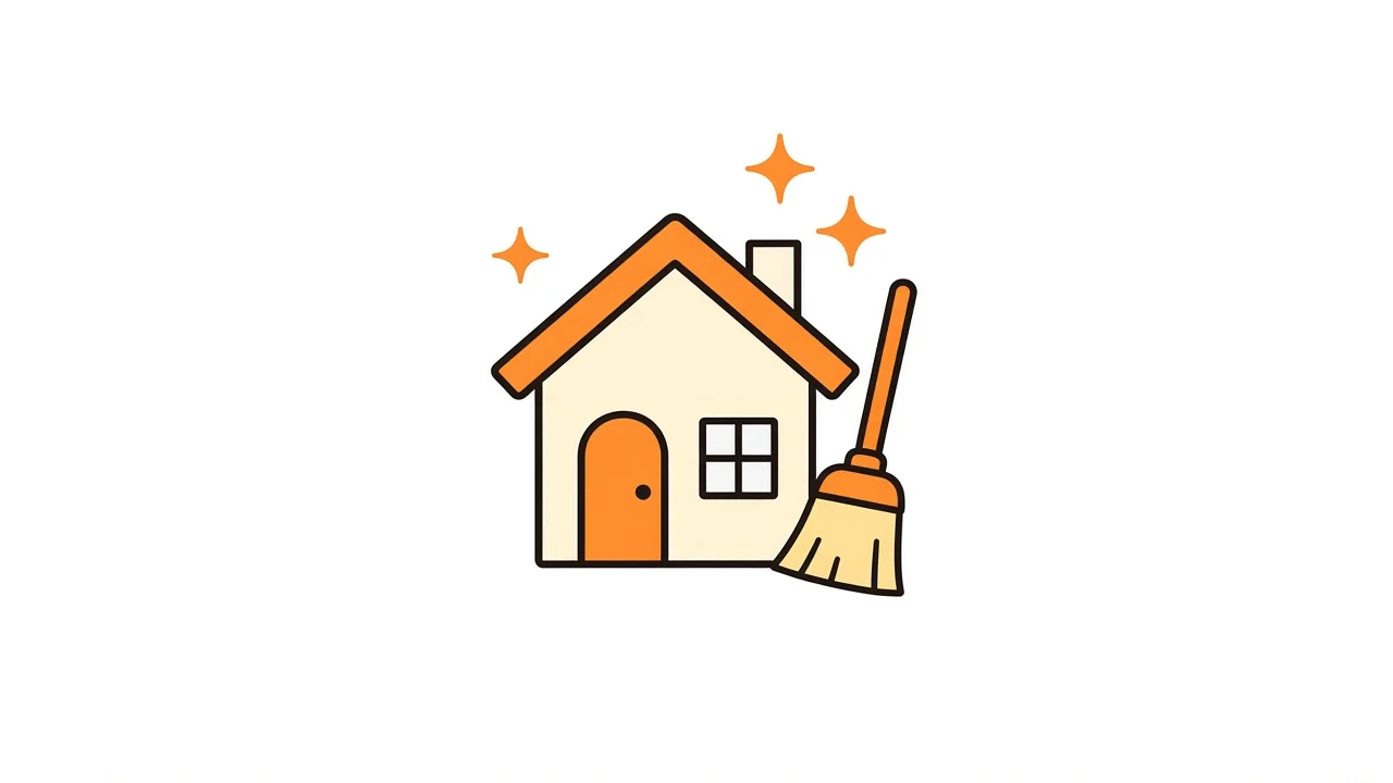 清掃・片付け・管理のイラスト