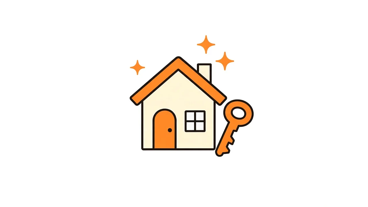 空き家管理のイラスト