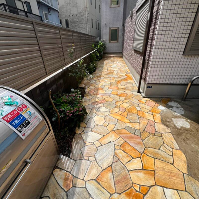 外構・舗装工事の施工イメージ